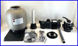 Swimline 2400 GPH 14 in 0.5 HP High Quality Pool Sand Filter Pump Combo 71405 Swimline 2400 GPH 14 in 0.5 HP High Quality Pool Sand Filter Pump Combo 71405