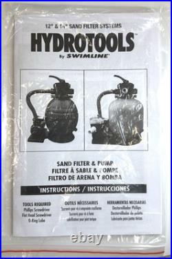 Swimline 2400 GPH 14 in 0.5 HP High Quality Pool Sand Filter Pump Combo 71405 Swimline 2400 GPH 14 in 0.5 HP High Quality Pool Sand Filter Pump Combo 71405