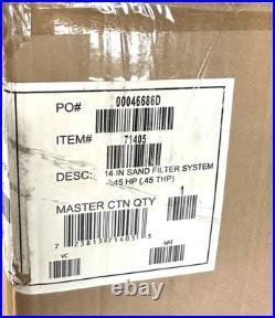 Swimline 2400 GPH 14 in 0.5 HP High Quality Pool Sand Filter Pump Combo 71405 Swimline 2400 GPH 14 in 0.5 HP High Quality Pool Sand Filter Pump Combo 71405