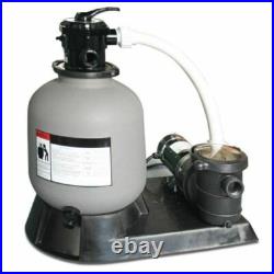 Swimline 72220 22 Above Ground Swimming Pool Sand Filter System with 1.5 HP Pump Swimline 72220 22 Above Ground Swimming Pool Sand Filter System with 1.5 HP Pump