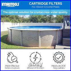 Swimline HYDROTOOLS 50 Sq Ft Cartridge Pool Filter System for Above Ground Pools Swimline HYDROTOOLS 50 Sq Ft Cartridge Pool Filter System for Above Ground Pools
