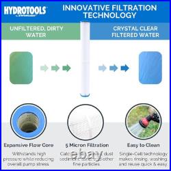 Swimline HYDROTOOLS 8 Sq Ft Pool Filter System for Above Ground Pools (Open Box) Swimline HYDROTOOLS 8 Sq Ft Pool Filter System for Above Ground Pools (Open Box)