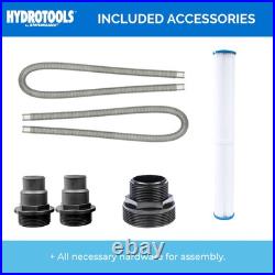 Swimline HYDROTOOLS 8 Sq Ft Pool Filter System for Above Ground Pools (Open Box) Swimline HYDROTOOLS 8 Sq Ft Pool Filter System for Above Ground Pools (Open Box)