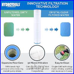 Swimline HydroTools 100 Sq Ft Sure Flo Cartridge Pool Filter Tank and Elements