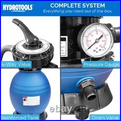 Swimline HydroTools 12 In. Above Ground Pool Sand Filter Pump (Open Box) Swimline HydroTools 12 In. Above Ground Pool Sand Filter Pump (Open Box)