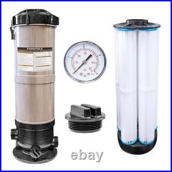 Swimline Hydrotools 40 SF Cartridge Pool Filter Tanks and Elements for Pools