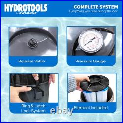 Swimline Hydrotools 40 SF Cartridge Pool Filter Tanks and Elements for Pools