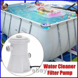 Swimming Pool Filter Pump Electric 220V Plastic Portable Water Cleaning Tools