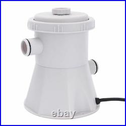 Swimming Pool Filter Pump Electric 220V Plastic Portable Water Cleaning Tools