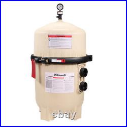 Swimming Pool Filter Tank In-Ground System Pool Filtration System 48 sq/ft Beige