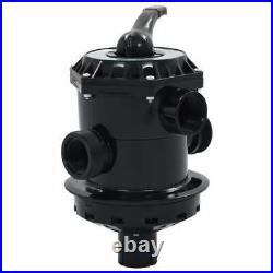 Swimming Pool Multiport Valve for Sand Filter ABS 1.5 6-way Top Mount 6 Valve