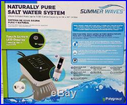 Swimming Pool Salt Water System for Above Ground Pools upto 7000 gal No Chlorine