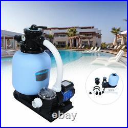 Swimming Pool Sand Filter Circulating Water Pump Above Ground Swimming Tools NEW