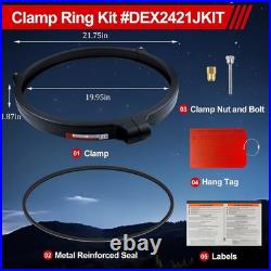TEXASCAM DEX2421JKIT Replacement Cartridge Filter Clamp and Seal Kit For Hayward