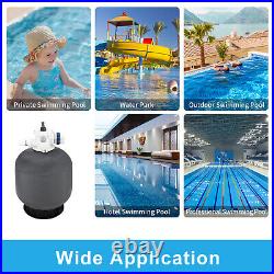 TUFFIOM 16 Inch Swimming Pool Sand Filter for Above Inground Pools