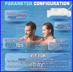 T-15 Pool Salt Turbo Cell-15 Chlorinator Generator 40,000 Gallon Hayward T-15 Pool Salt Turbo Cell-15 Chlorinator Generator 40,000 Gallon Hayward