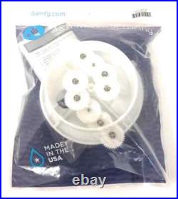 Top Feed 6-Port Ball Valve Complete Rebuild Kit Pentair In-Floor(A&A)