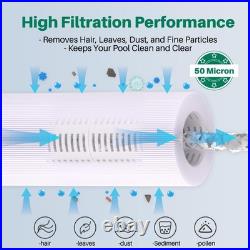 Trilobal Fabric Pool Replacement Filter C-8417 FC-1294