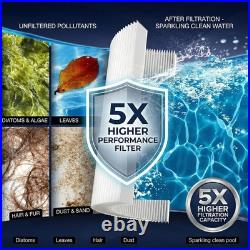 USATURE CL460 Pool Filters Cartridge Compatible with Jandy CV460 CL460 4 Pack