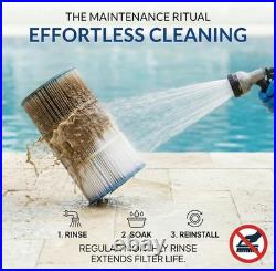 USATURE CL460 Pool Filters Cartridge Compatible with Jandy CV460 CL460 4 Pack