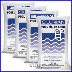 U. S. Silica 4 Pack SILURIAN 20 Grade Pool Filter Sand for Optimal Filtration