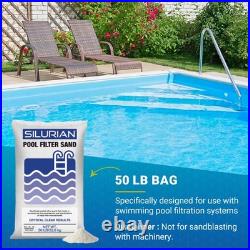 U. S. Silica 4 Pack SILURIAN 20 Grade Pool Filter Sand for Optimal Filtration