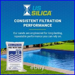 U. S. Silica 4 Pack SILURIAN 20 Grade Pool Filter Sand for Optimal Filtration