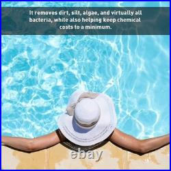 U. S. Silica 50 Pound Mystic White II Swimming Pool Filter Sand, White, 3 Pack