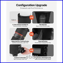 Uimoso 100 sq. Ft Cartridge Filter System for Swimming Pool, 6142 GPH Flow Rate