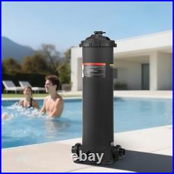 Uimoso 100 sq. Ft Cartridge Filter System for Swimming Pool, 6142 GPH Flow Rate