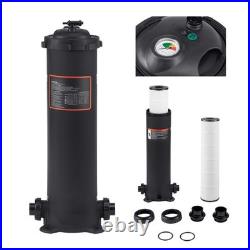 Uimoso 100 sq. Ft Cartridge Filter System for Swimming Pool, 6142 GPH Flow Rate