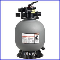 Uimoso 18-inch Sand Filter for Above-Ground and In-Ground Pools with 7-Way Valve