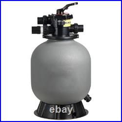 Uimoso 18-inch Sand Filter for Above-Ground and In-Ground Pools with 7-Way Valve