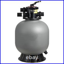 Uimoso 20-Inch Sand Filter with 7-Way Valve for Pools