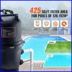 Uimoso Pool Cartridge Filter for In/Above Ground Swimming Pools, 425 Sq. Ft