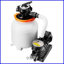 Uimoso Sand Filter Pump for Above Ground Swimming Pools 13 in 3500 GPH 0.75 HP