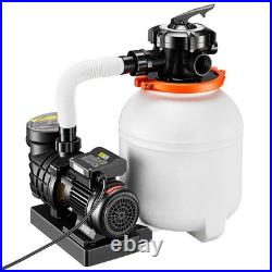 Uimoso Sand Filter Pump for Above Ground Swimming Pools 13 in 3500 GPH 0.75 HP
