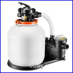 Uimoso Sand Filter Pump for Above Ground Swimming Pools 16 in 4400 GPH 0.75 HP