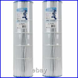 Unicel Clean & Clear Plus Replacement Cartridge Filter C-7471 PCC 105 (2 Pack)