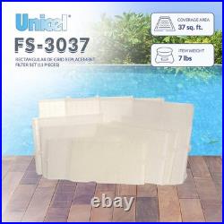 Unicel FS-3037 Rectangular DE Grid Replacement Swimming Pool Filters with Top