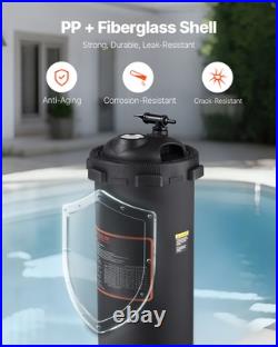 VEVOR 100 sq. Ft² Pool Filter Valve 6142 GPH Swimming Pool Filtration System