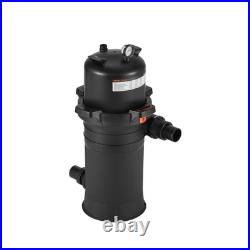 VEVOR 150 sq. Ft² Cartridge Pool Filter Valve 9000 GPH Swimming Pool Filtration