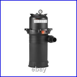 VEVOR 150 sq. Ft² Cartridge Pool Filter Valve 9000 GPH Swimming Pool Filtration