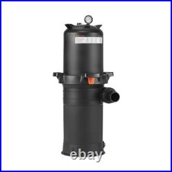 VEVOR 200 sq. Ft² Cartridge Pool Filter Valve 9000 GPH Swimming Filtration System