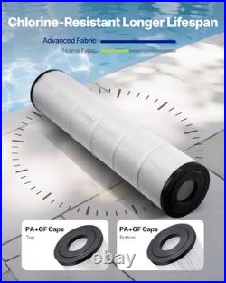 VEVOR 4Pack Hot Tub Pool Filter Cartridge 130Sq. Ft Compatible Pentair CCP520