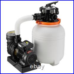 VEVOR FlashPure Sand Filter Pump for Above Ground Pool 12 3000 GPH 0.5 HP Timer