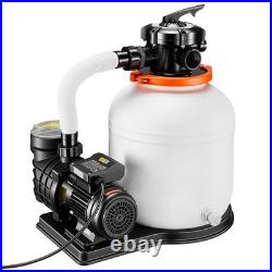 VEVOR FlashPure Sand Filter Pump for Above Ground Pool 14 3500 GPH 0.75HP Timer