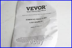 VEVOR HCP550A-D 14 inch 3000GPH 3/4 HP Sand Filter Ground Swimming Pumps System