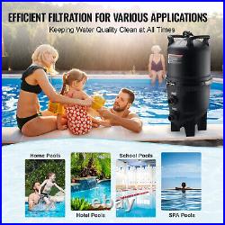 VEVOR Pool Cartridge Filter In/Above Ground Swimming Pool Filtration 525Sq. Ft
