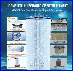 VEVOR Pool Cartridge Filter In/Above Ground Swimming Pool Filtration GL-50